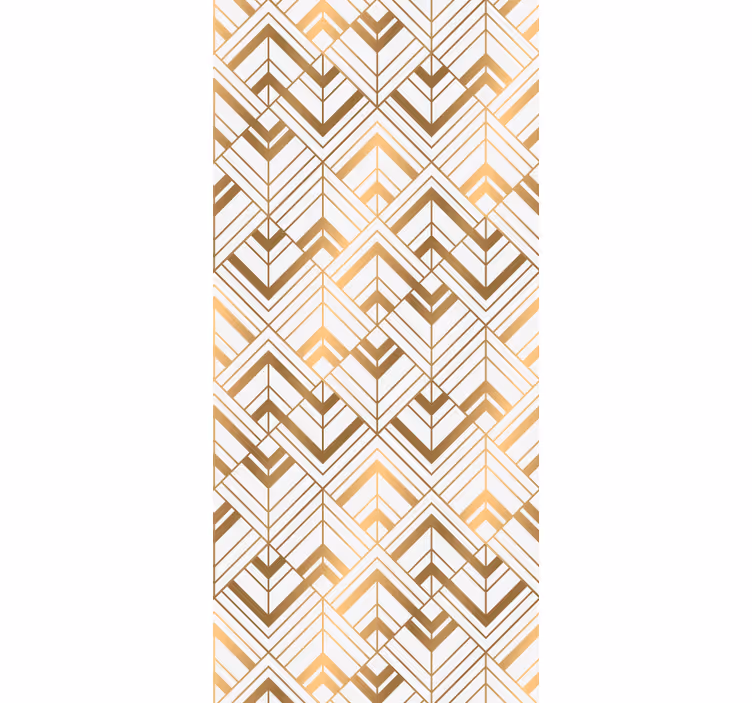 Rulou geam vintage model decorativ în formă de diamant - TenStickers