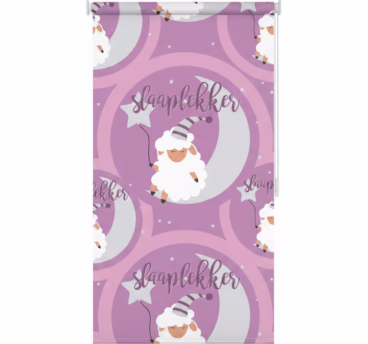 Rulou geam roz vise dulci - TenStickers