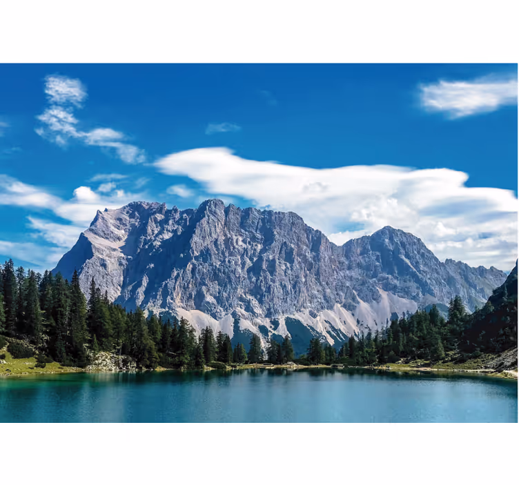 Rulou geam cameră seebensee zugspitze - TenStickers