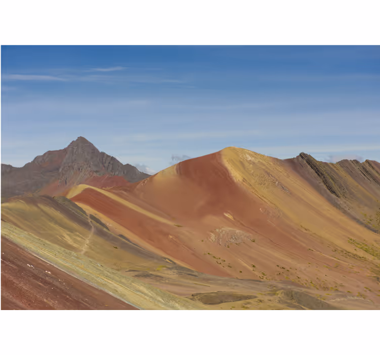 Rulou geam cameră deșert peruvian - TenStickers