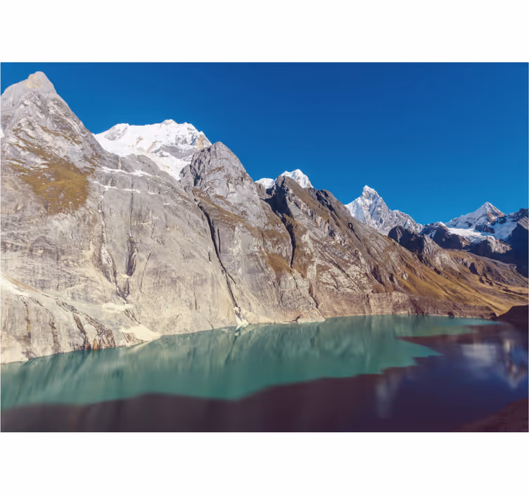 Rulou geam cameră lac peruvian - TenStickers