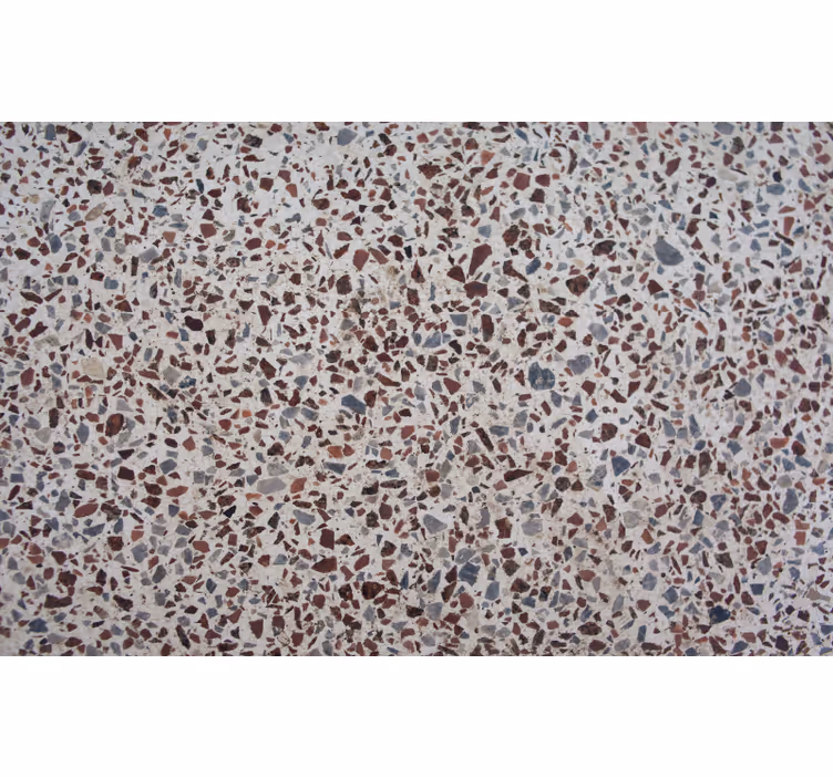 Rulou geam gri culoare gri terrazzo - TenStickers