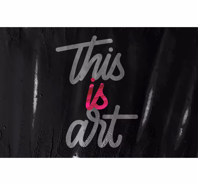 Rulou geam cameră artă roz și negru vinylrugs 2 - TenStickers