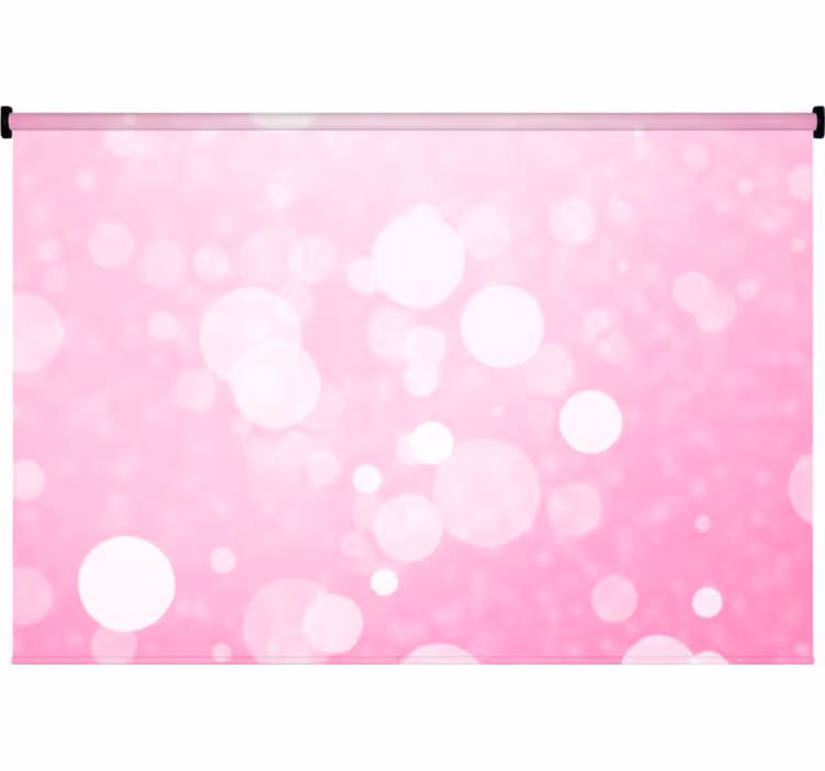 Rulou geam cameră lumini roz bokeh - TenStickers