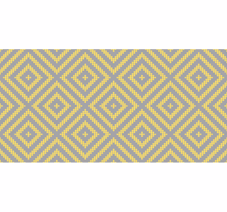 Rulou geam cameră model romb pantone - TenStickers