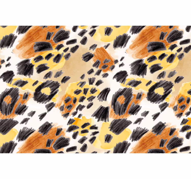 Rulou geam cameră imprimeu animalier feline - TenStickers