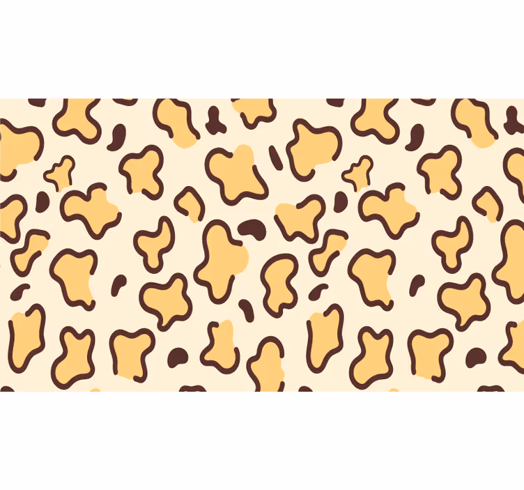 Rulou geam cameră pete de girafă - TenStickers