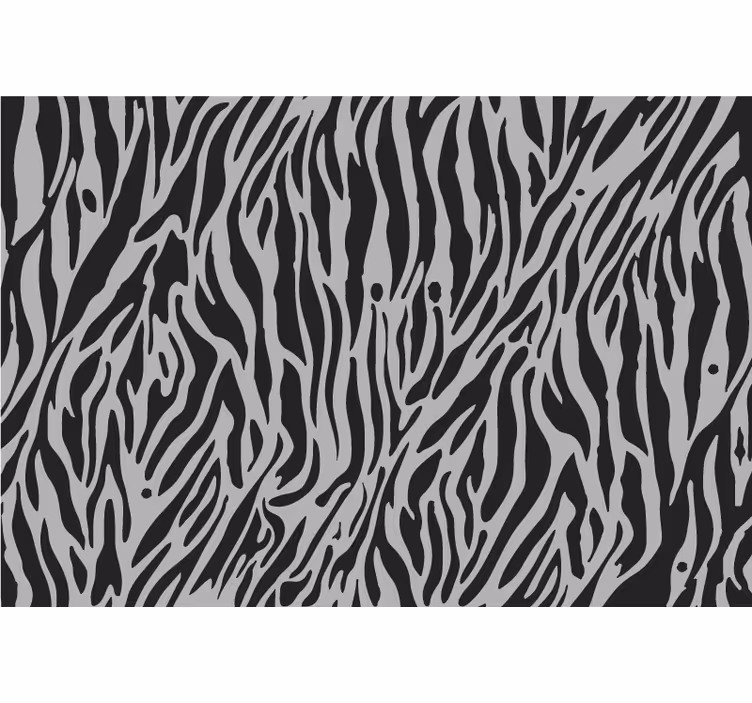 Rulou geam cameră zebra gri - TenStickers