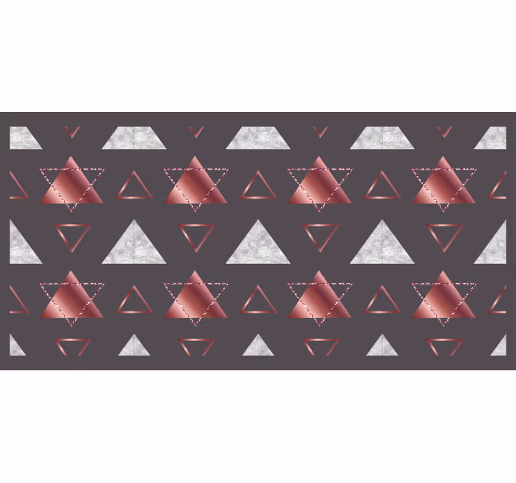 Rulou geam cameră cu model geometric texturat modern - TenStickers