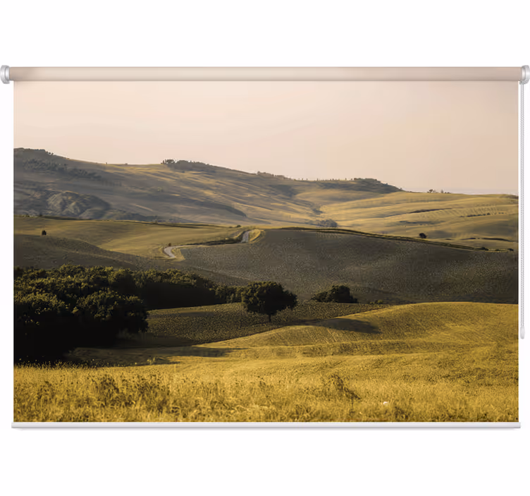 Rulou geam cameră peisaje frumoase din toscana - TenStickers