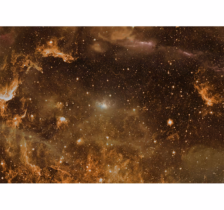 Rulou geam cameră nori misterioși spațiu cosmos - TenStickers