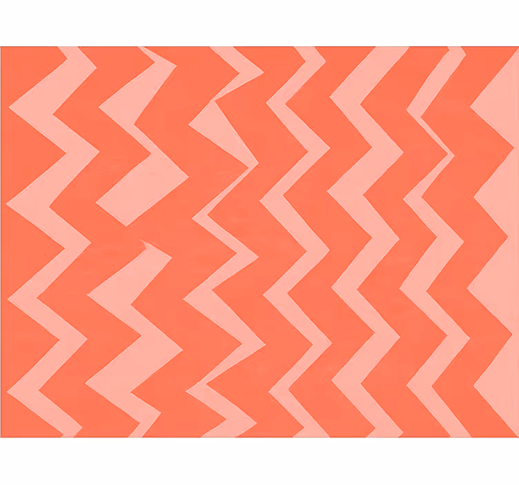 Rulou geam salon model zigzag roz - TenStickers