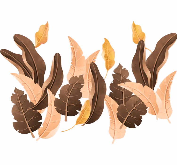 Rulou geam cameră plante beige savannah - TenStickers