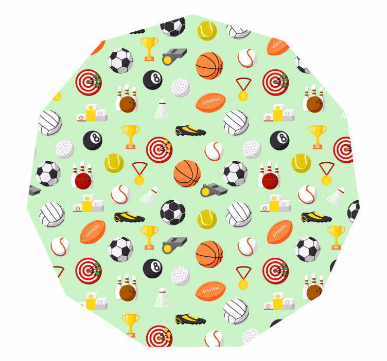 Rulou geam pentru copii exerciții fizice - TenStickers
