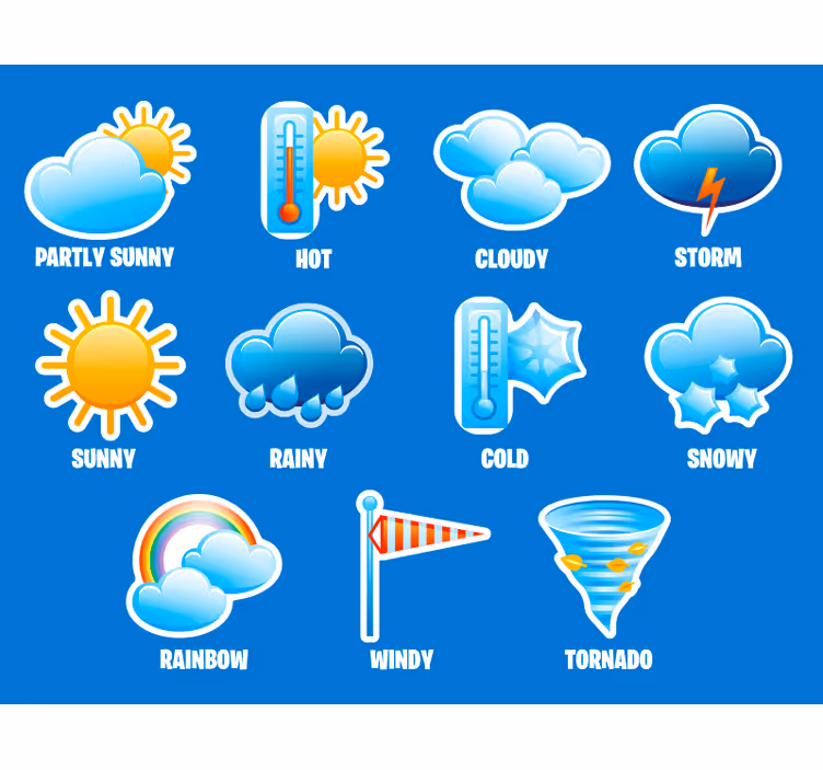 Rulou geam pentru copii vremea copiilor - TenStickers