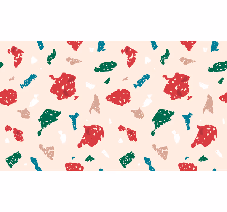 Rulou geam pentru copii terrazzo - TenStickers