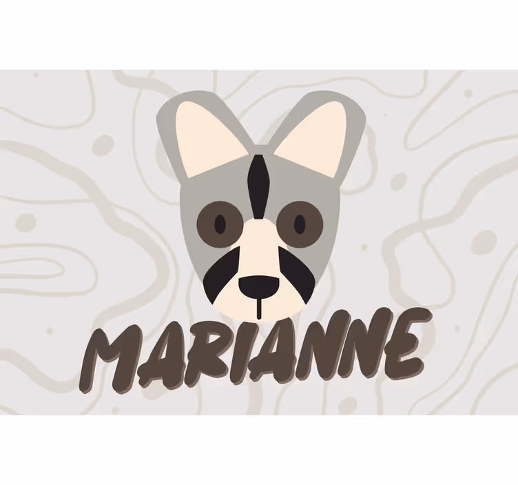Rulou geam pentru copii genette - TenStickers