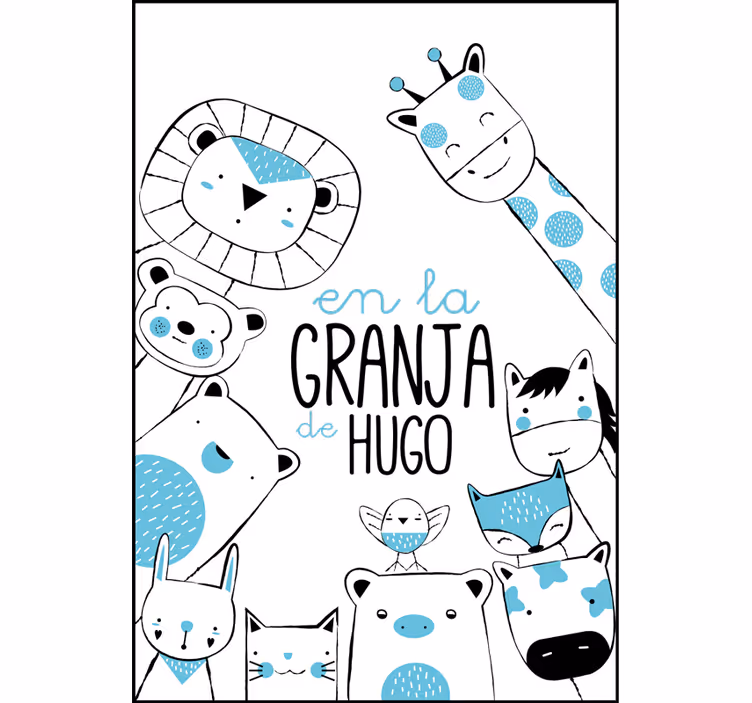 Rulou geam pentru copii la ferma lui pepito - TenStickers