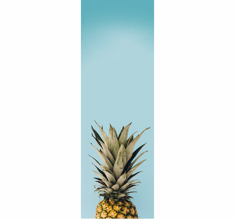 Rulou geam bucătărie folie frigider ananas - TenStickers