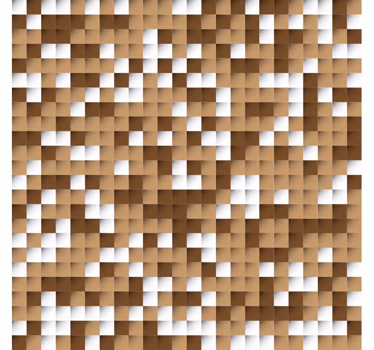 Rulou geam bucătărie vinil geometric pentru perete - TenStickers
