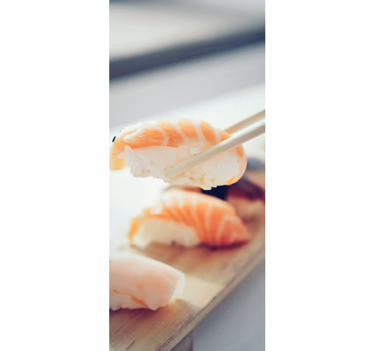Rulou geam bucătărie stil sushi - TenStickers