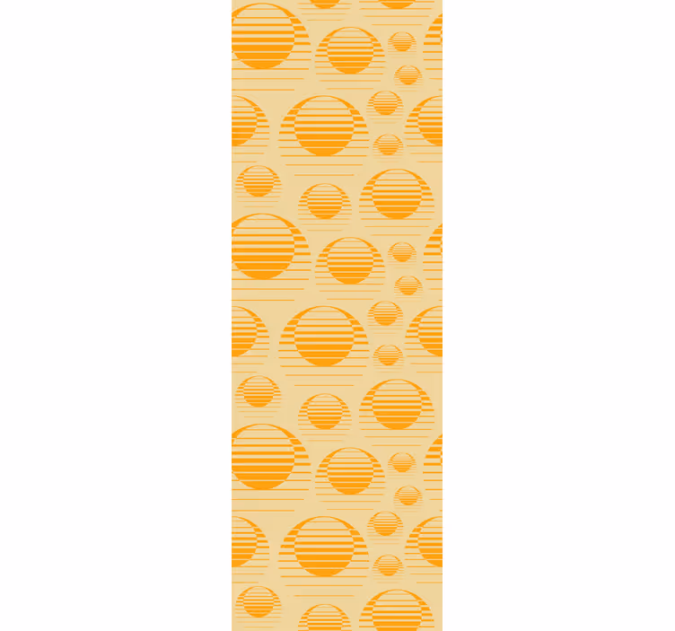 Rulou geam bucătărie retro soare pentru frigider - TenStickers