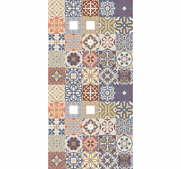 Rulou geam bucătărie multicolor hidraulic - TenStickers