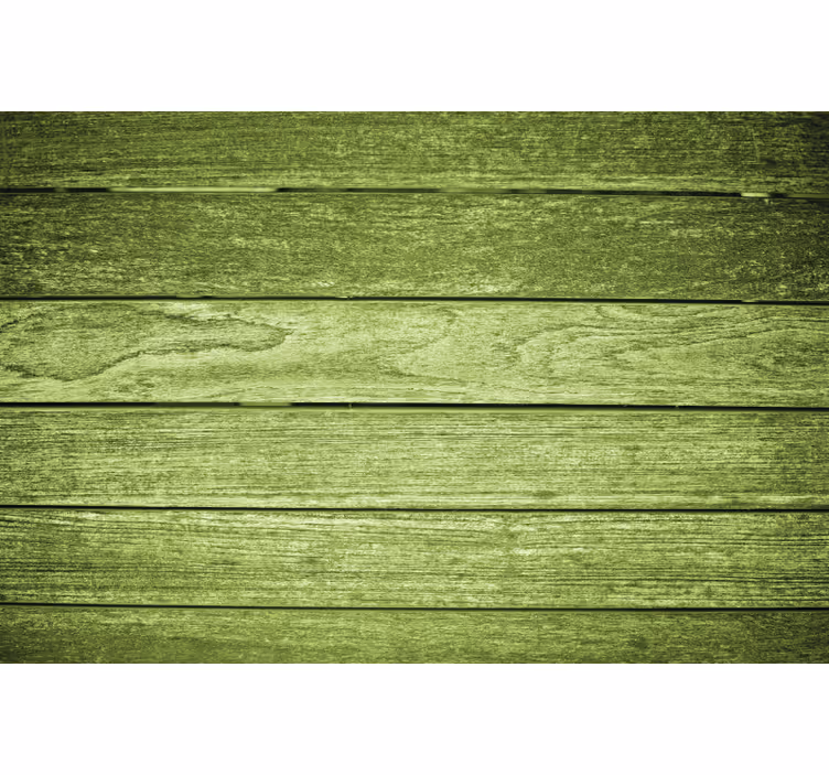 Rulou geam verde suport de masă textură lemnoasă - TenStickers