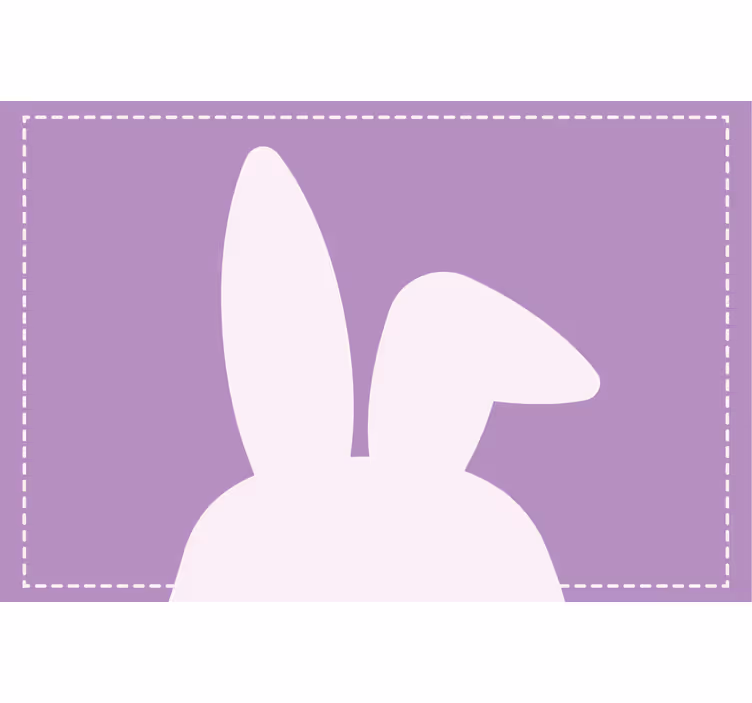 Rulou geam violet cu modele colorate în formă de animale - TenStickers