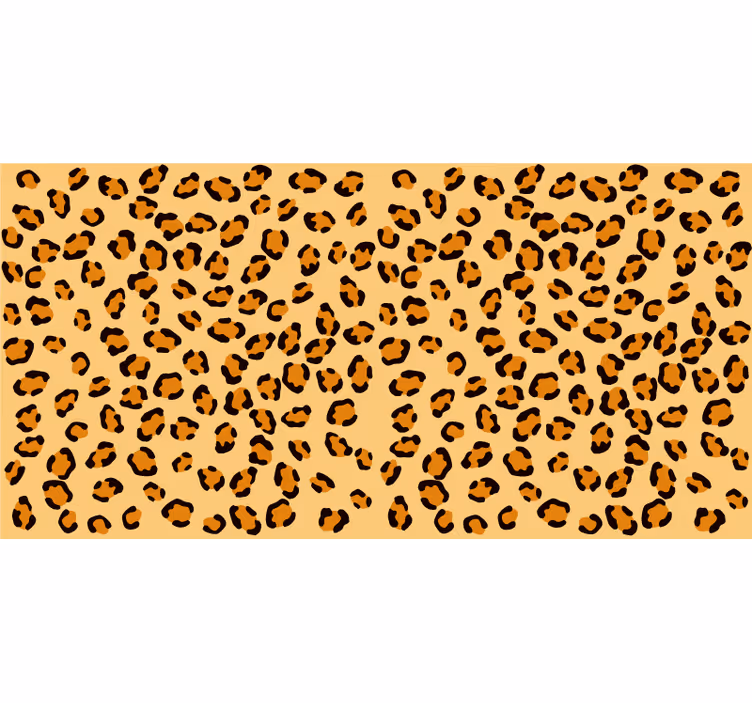 Rulou geam cameră imprimeu leopard - TenStickers
