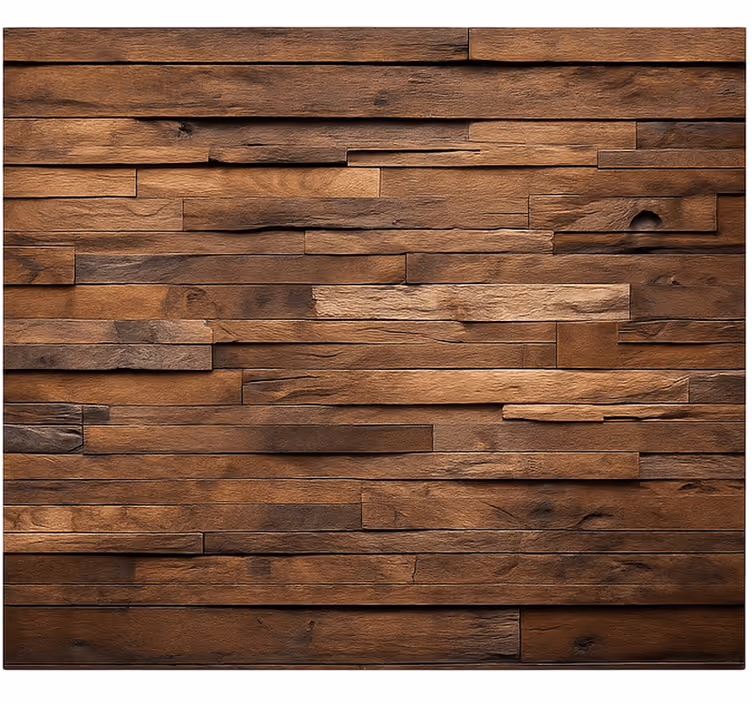 Rulou geam salon din lemn masiv - TenStickers