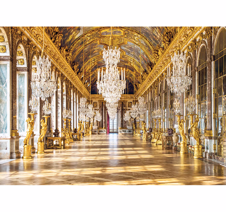 Rulou geam salon castelul versailles - TenStickers
