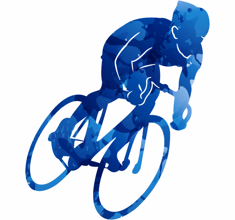Rulou geam tineret bicicletă de ciclism - TenStickers