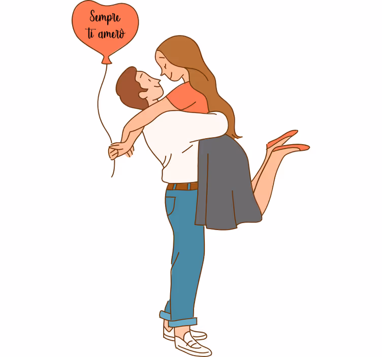Rulou geam tineret te voi iubi mereu - TenStickers