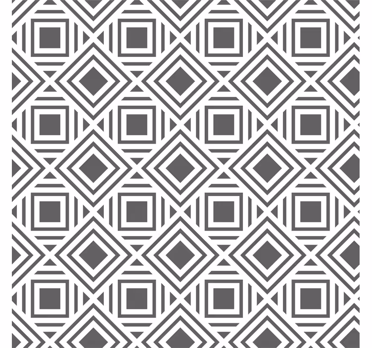 Rulou geam gri design nordic cu dungi - TenStickers