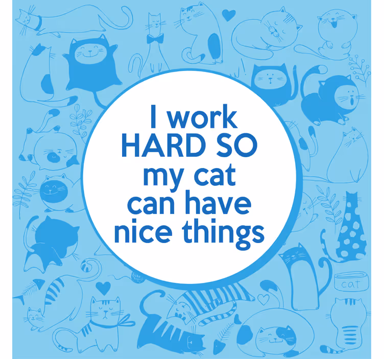 Rulou geam birou citat motivațional pentru animale - TenStickers
