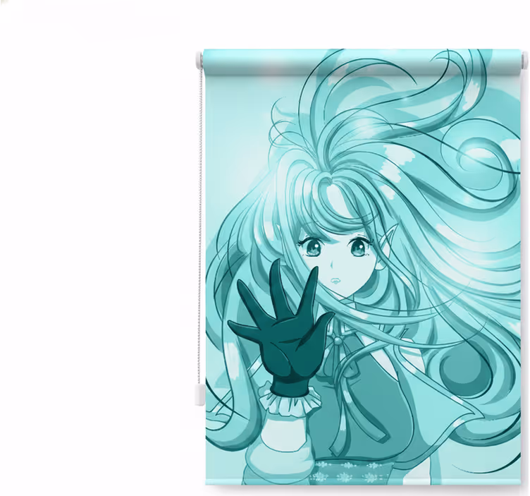 Rulou geam tineret fata anime - TenStickers