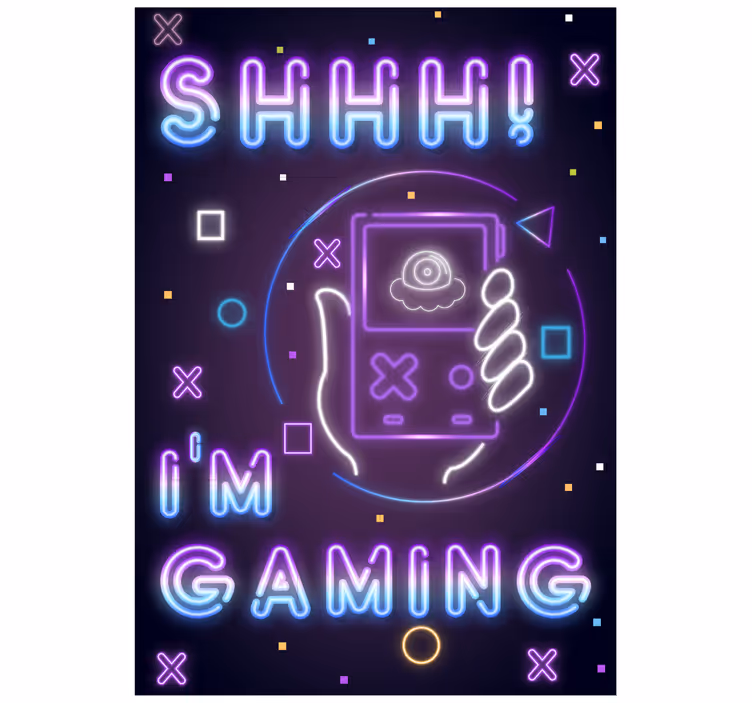 Rulou geam tineret pentru gaming - TenStickers