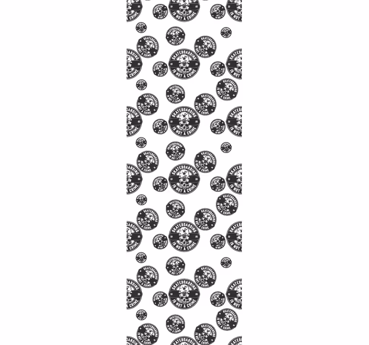Rulou geam tineret infracțiune pe skateboard - TenStickers