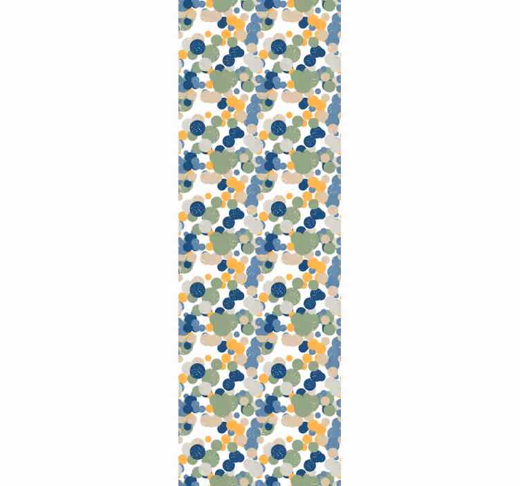 Rulou geam tineret artă abstractă dottec - TenStickers