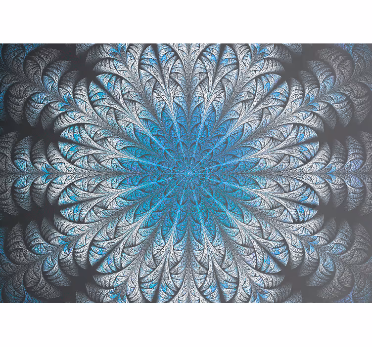 Rulou geam zen mandala cețoasă - TenStickers