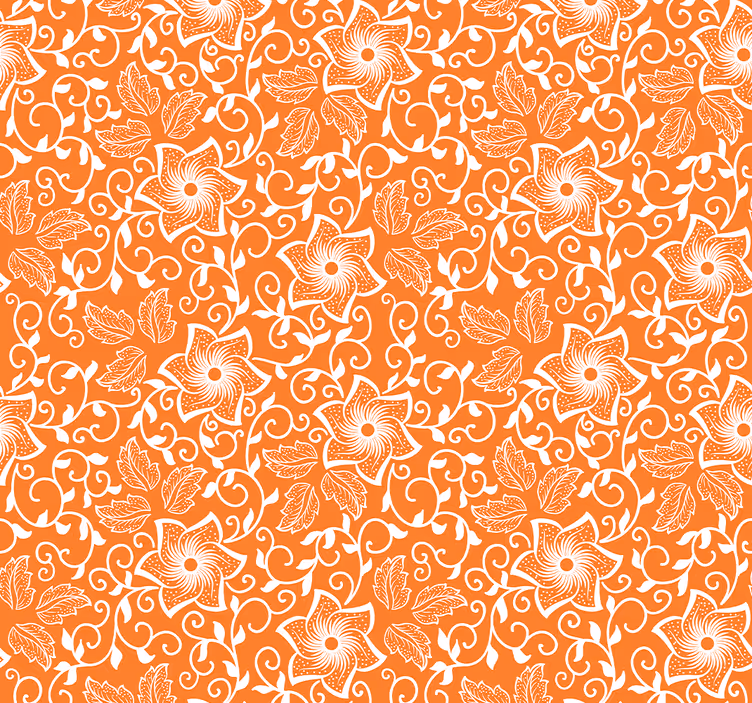 Rulou geam exterior flori paisley - TenStickers