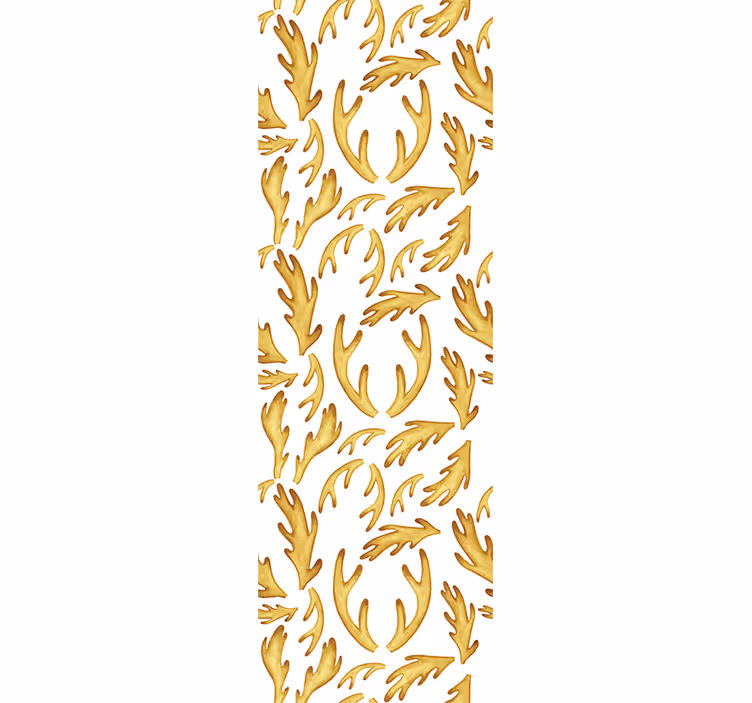 Rulou geam tineret reni boho aurii - TenStickers