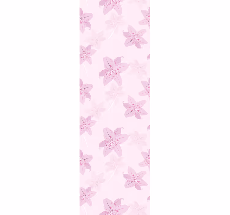 Rulou geam tineret cu design floral feminin drăguț - TenStickers