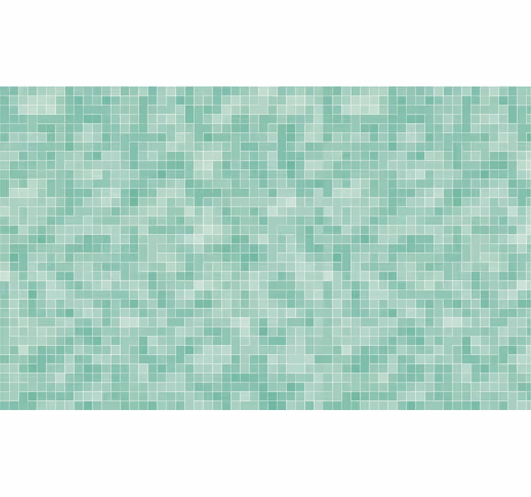 Rulou geam baie plăci ceramice pătrate abstracte - TenStickers