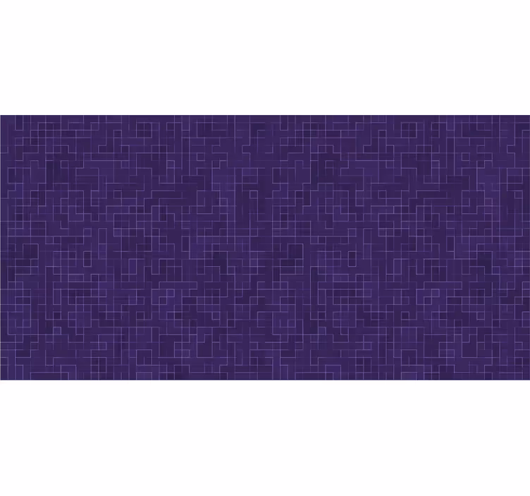 Rulou geam baie mozaic abstract violet - TenStickers