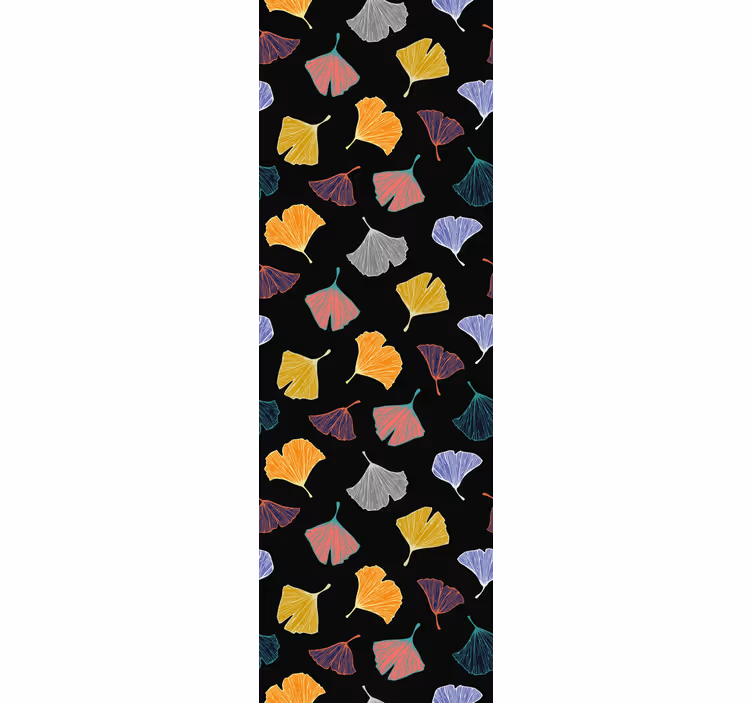 Rulou geam coridor frunză de ginkgo caltero - TenStickers