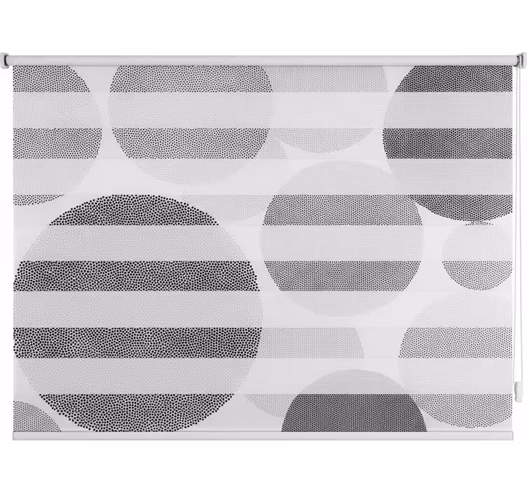Rulou geam baie cerc luminos - TenStickers