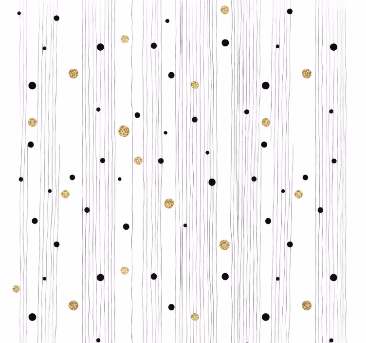 Rulou geam baie stilizat geometric - TenStickers