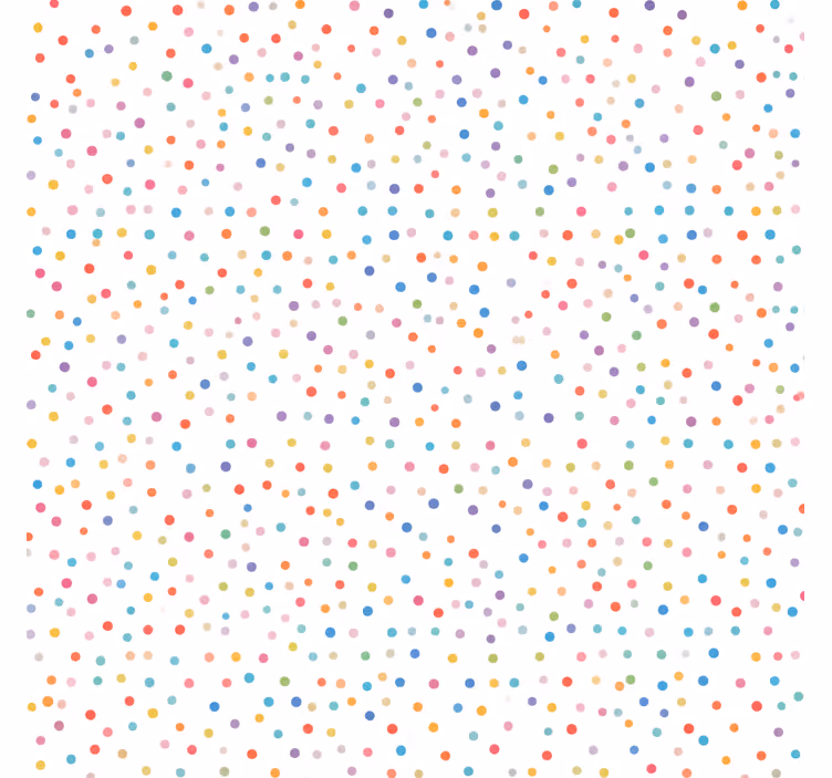 Rulou geam baie lățime 300 puncte colorate - TenStickers